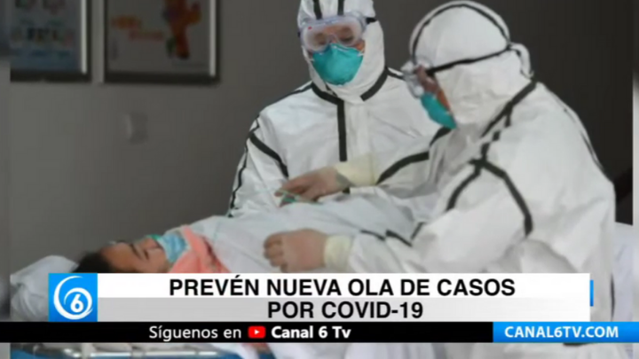Prevén nueva ola de casos por COVID-19