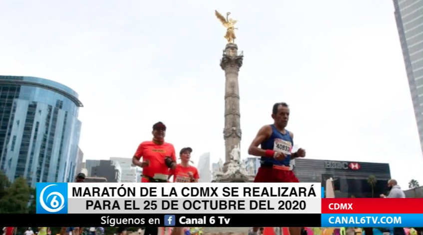 Marato?n de la CDMX se realizara? para el 25 octubre de 2020