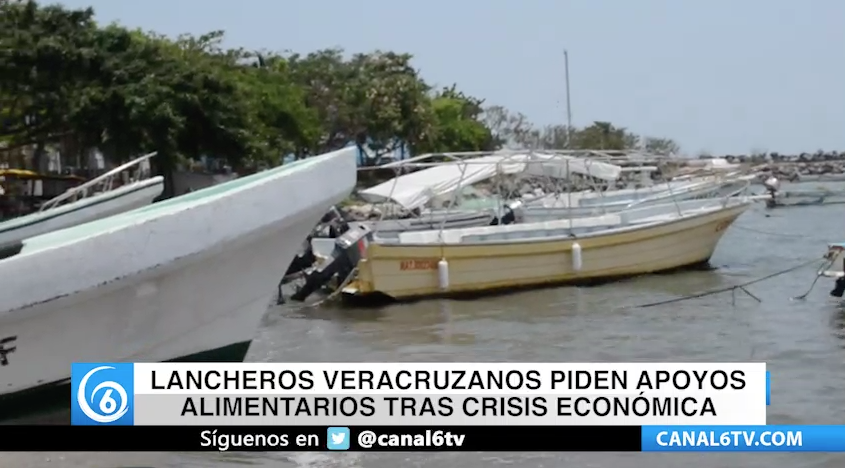Lancheros de Veracruz piden apoyos alimentarios tras crisis econo?mica por pandemia