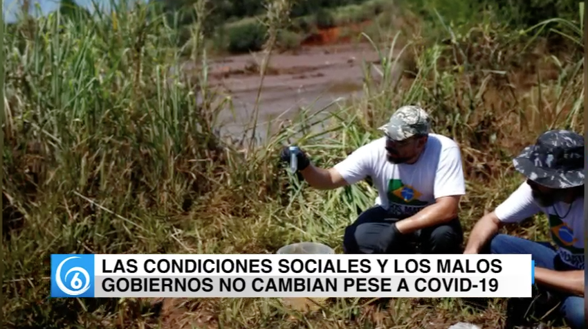 Las condiciones sociales y los malos gobiernos no cambian pese a COVID-19