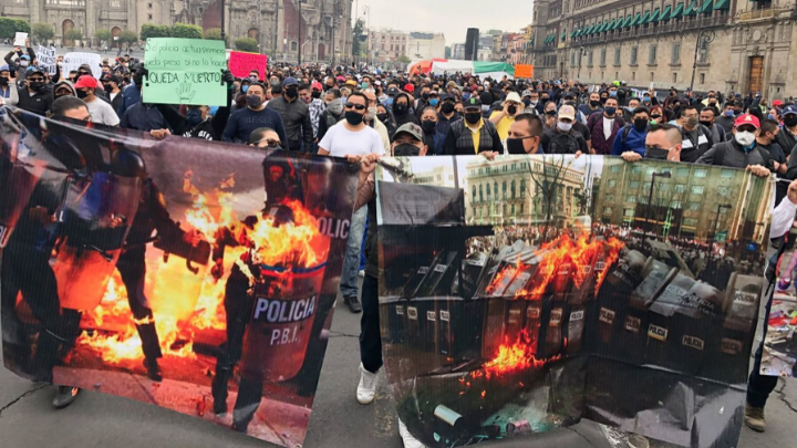 Protestas en Cdmx, evidencia descontento social