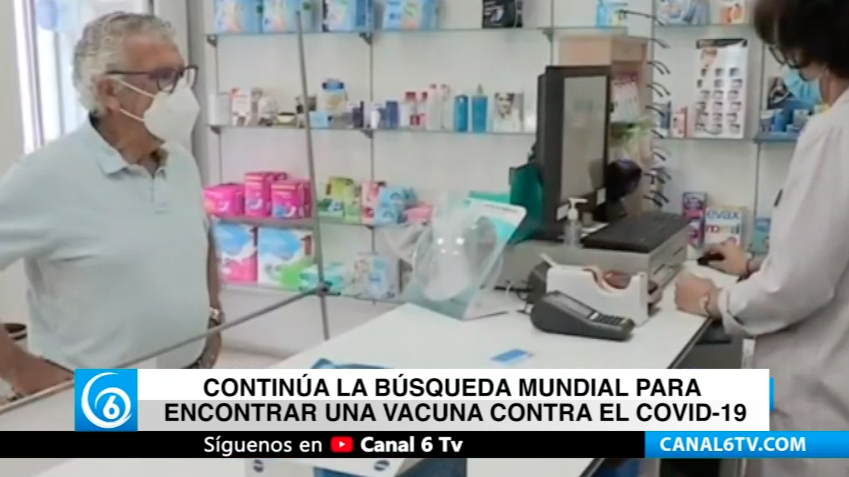 Continúa la búsqueda mundial para encontrar una vacuna contra el COVID-19