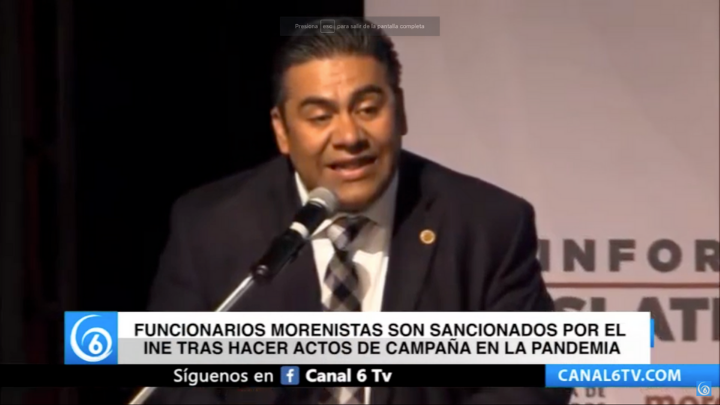 Funcionarios morenistas son sancionados por el INE tras hacer actos de campaña en la pandemia