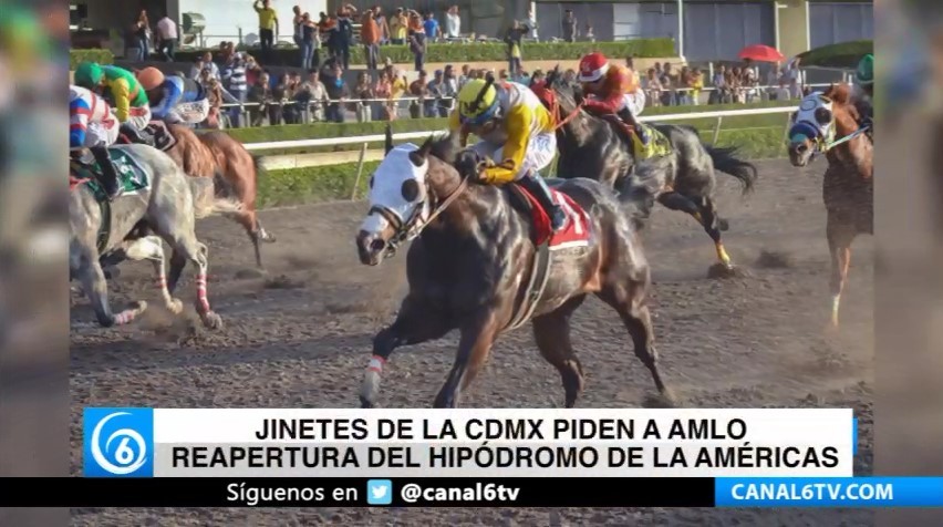 Jinetes de la CDMX piden a AMLO reapertura del Hipódromo de las Américas