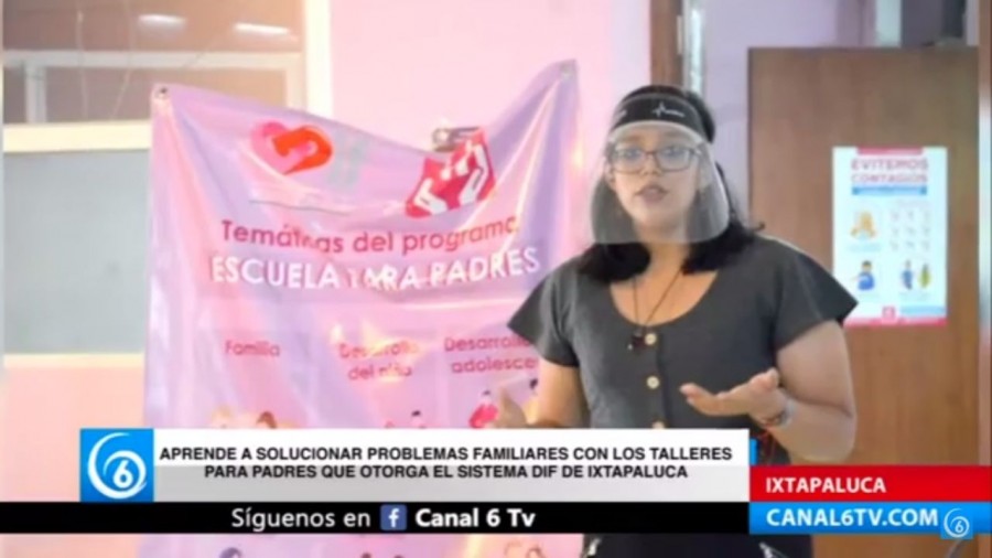 Aprende a solucionar problemas familiares con los talleres que otorga el sistema DIF de Ixtapaluca