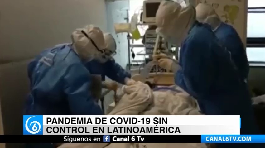 Pandemia de COVID-19 sin control en Latinoamérica