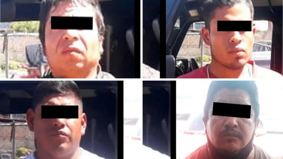 Aprehenden a cuatro sujetos por robo de una unidad de carga en Toluca