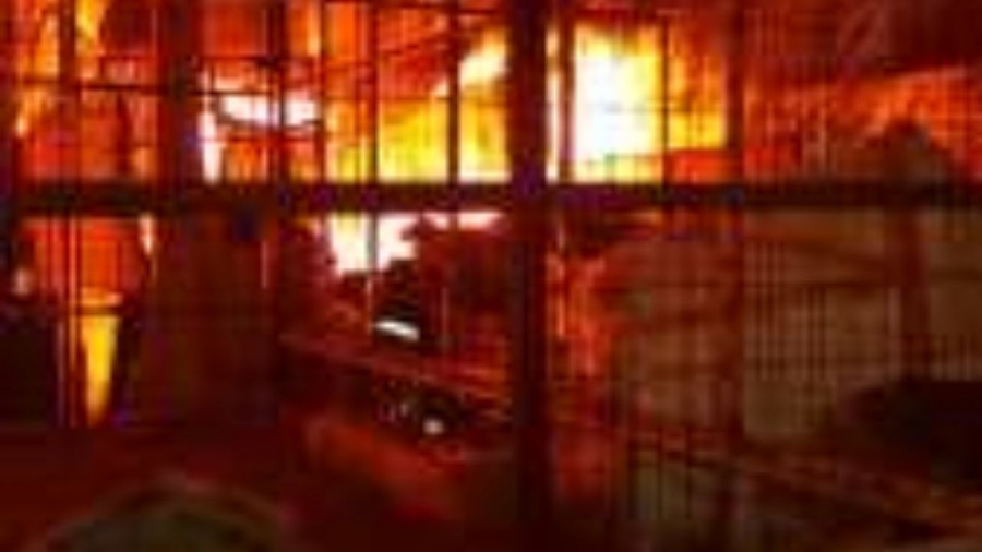 Incendio en una recicladora del EdoMex