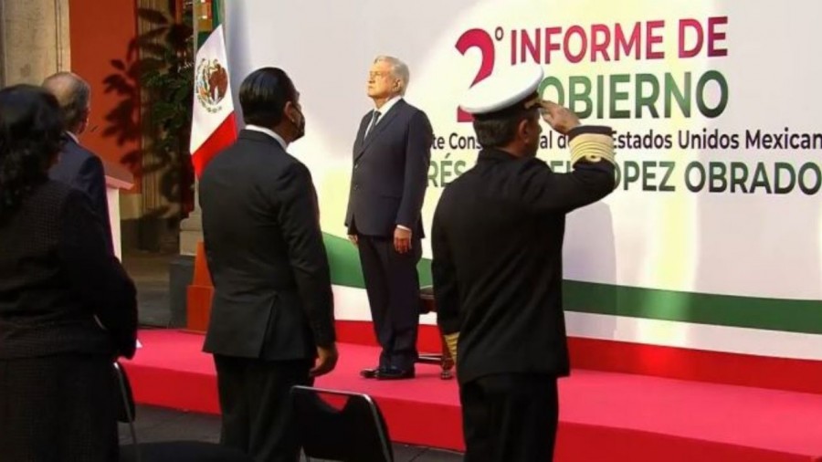 En medio de la pandemia, AMLO ofrece su segundo informe de gobierno