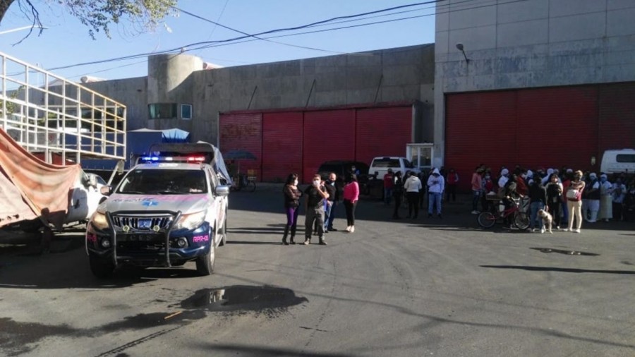 Reportan fuga de amoniaco en Nezahualcóyotl