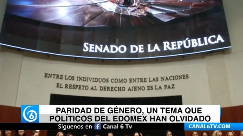 Paridad de género, un tema que políticos del Edomex han olvidado