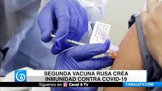 Segunda vacuna rusa crea inmunidad contra COVID-19