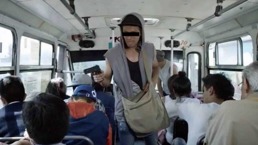 Sentencian a 13 años de cárcel a hombre por robo a transporte público