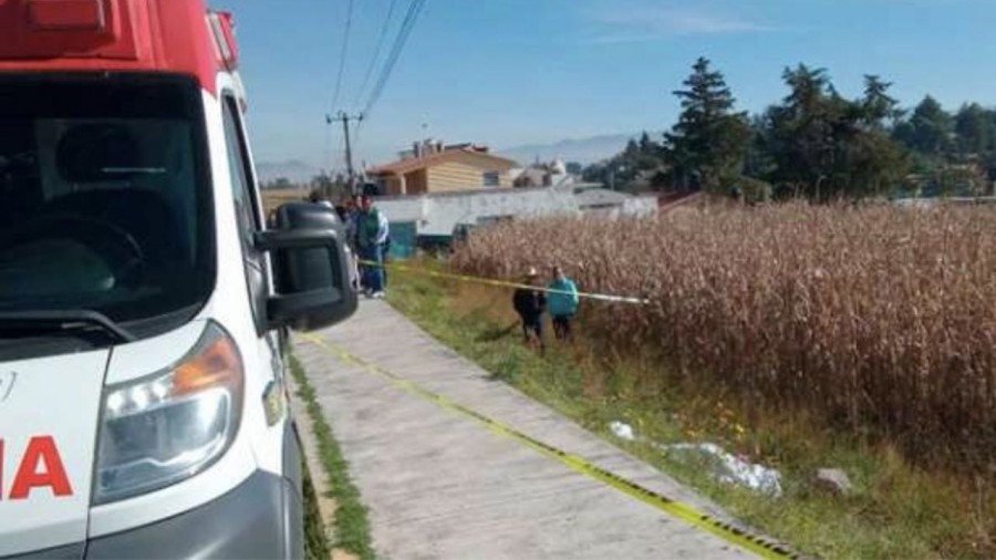 Hallan cadáver de joven en Almoloya de Juárez