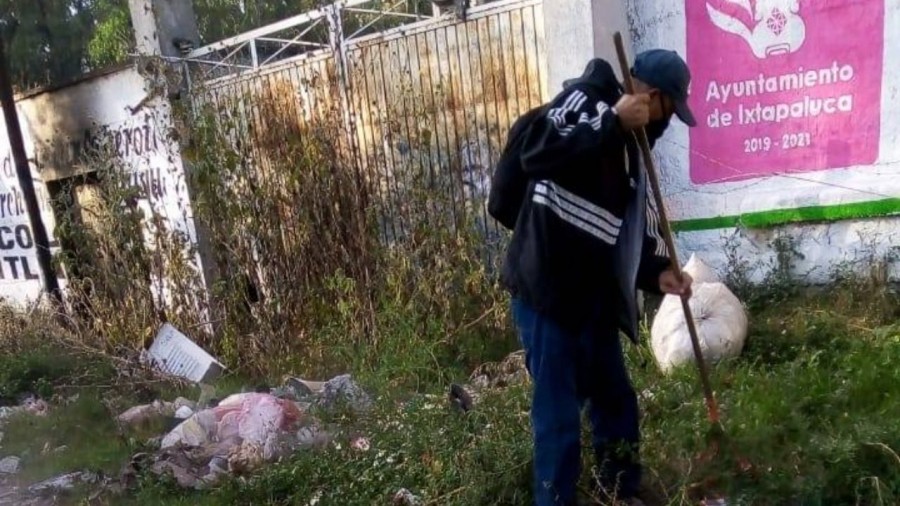 Continúan las jornadas de limpieza en Ixtapaluca