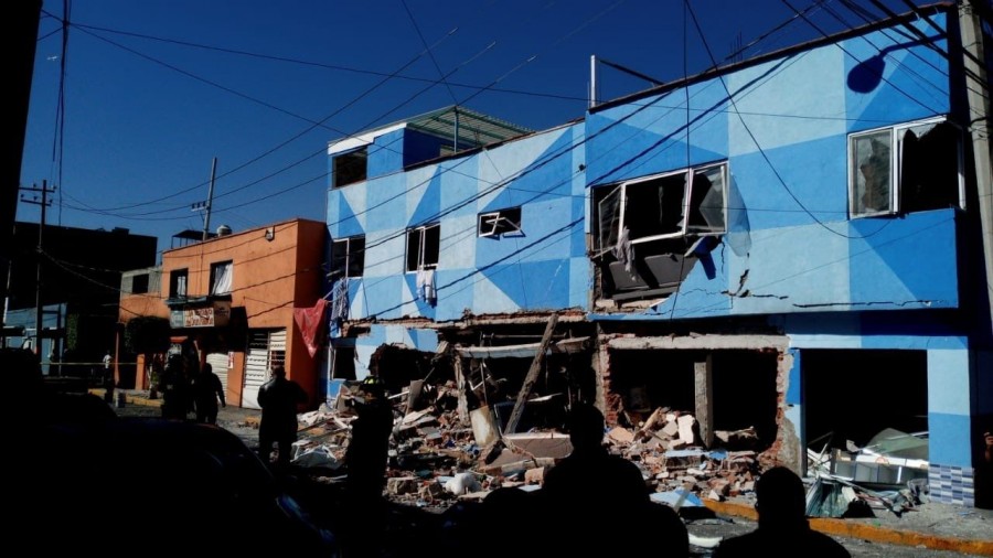 Registran explosión por acumulación de gas en Azcapotzalco; hay dos heridos
