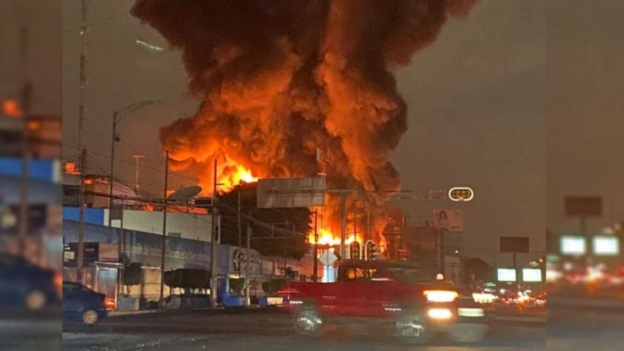 Cerrada la estación del Metro Coyoacán, por el incendio de la subestación