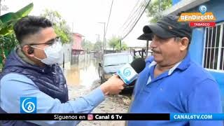 #EnEntrevista | Damnificados de Tabasco piden ayuda ante la severa situación en la que viven
