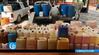 Incautan combustible ilegal en Chiapas