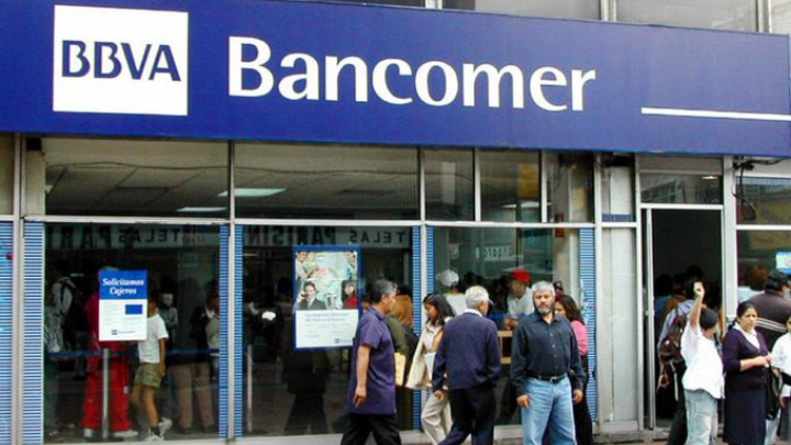App de BBVA Bancomer registra caída