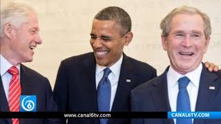 Obama, Bush y Clinton se ofrecen como voluntarios para la vacuna de COVID-19