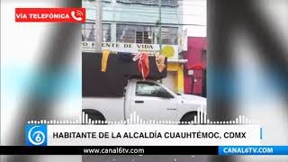 #DenunciaCiudadana | Habitantes de la alcaldía Cuauhtémoc denuncian agresiones de persona en situación de calle