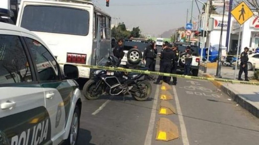 Acribillan a presunto asaltante en Av. Tláhuac