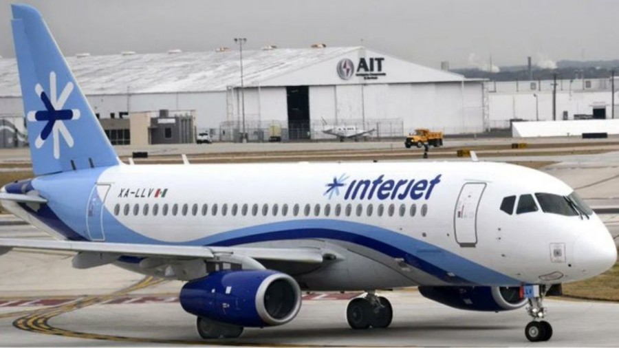 Interjet cancela todos sus vuelos