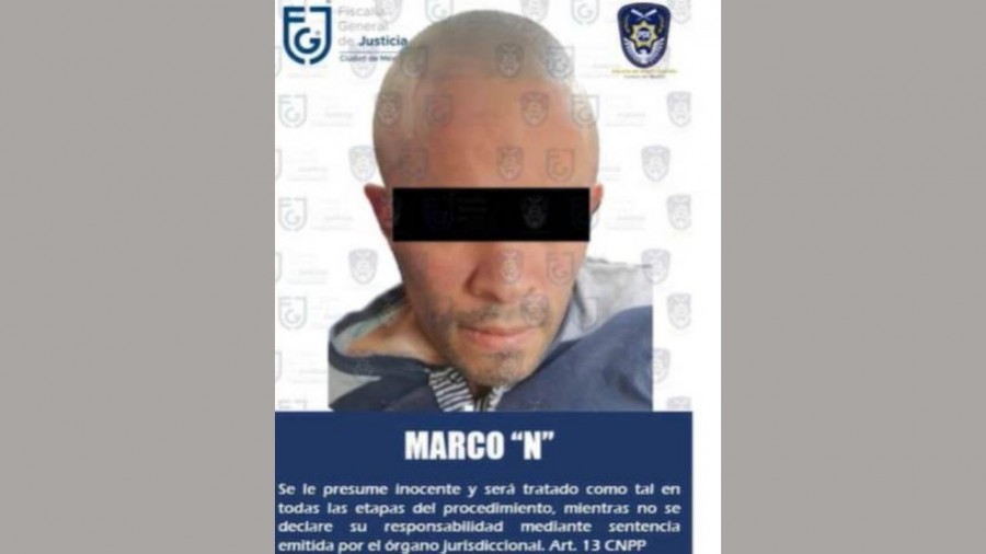 Capturan a presunto violador serial en la CDMX