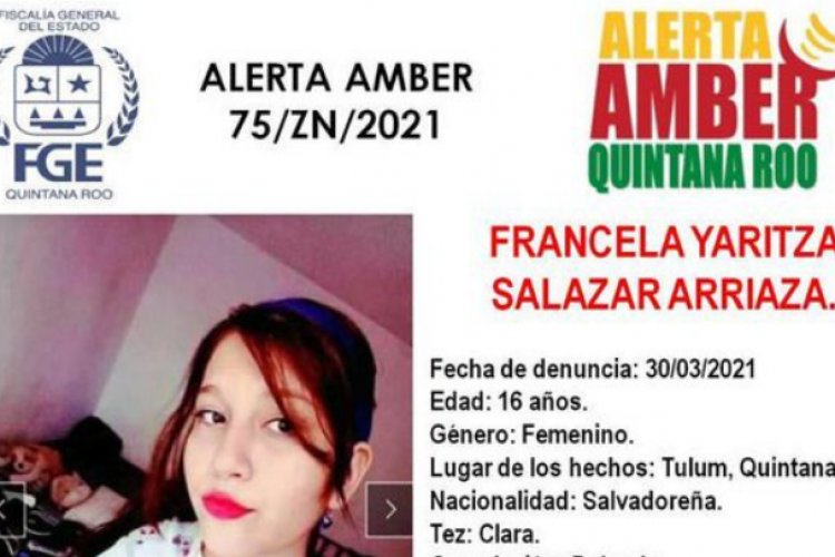 Desaparece hija de migrante salvadoreña asesinada en Tulúm