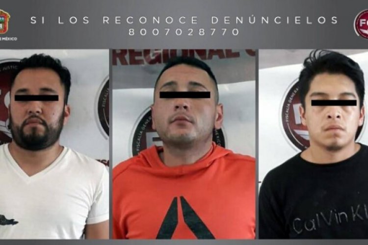 Procesan a tres hombres por atraco a tienda Oxxo en Cuautitlán