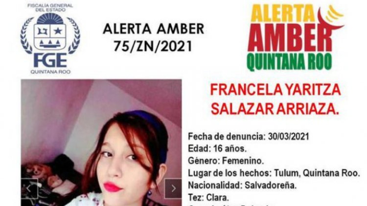 Desaparece hija de migrante salvadoreña asesinada en Tulúm