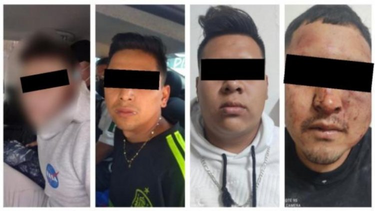 Frustran robo de autos y detienen a cuatro implicados en Tlalnepantla