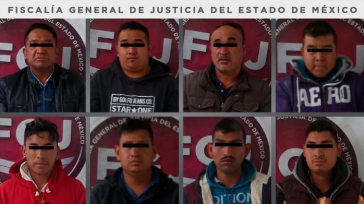 Procesan a ocho sujetos por robo de mercancía valuada en 780 mil pesos