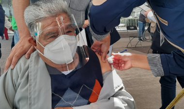 Continúa vacunación en Texcoco; se han aplicado más de 20 mil dosis