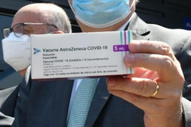 Próximo lunes liberarán lote de vacunas de AstraZeneca envasado en México