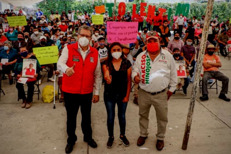 Perredistas de Chimalhuacán se suman al candidato Jesús Tolentino