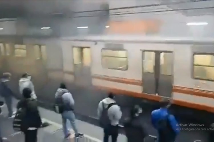 Reportan presencia de humo en la estación Pantitlán del metro