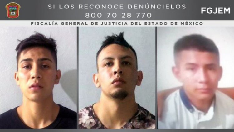Tres jóvenes homicidas de Coacalco pasarán 47 años en prisión