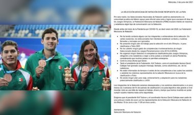 Juegos Olímpicos 2021: Selección Mexicana de Natación denuncia estar en el olvido
