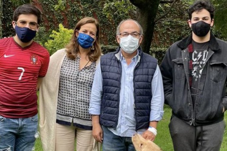 Felipe Calderón anuncia recuperación de COVID-19 en Twitter