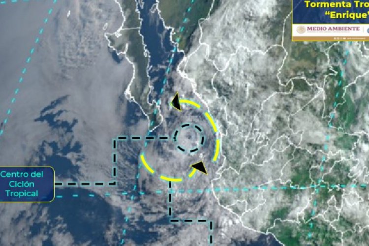 Las lluvias continúan en el Valle de México por tormenta Enrique