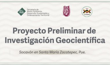 IPN niega participación en estudio sobre socavón de Puebla