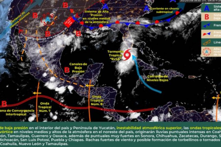 Las lluvias no cesarán este martes en el Edomex y la CDMX