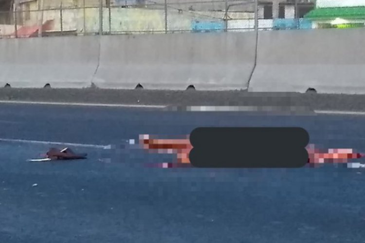 Hombre intenta cruzar por circuito exterior mexiquense pero es arrollado