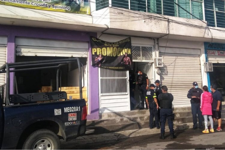 Comando armado asesina a pareja en GYM de Cuautitlán Izcalli