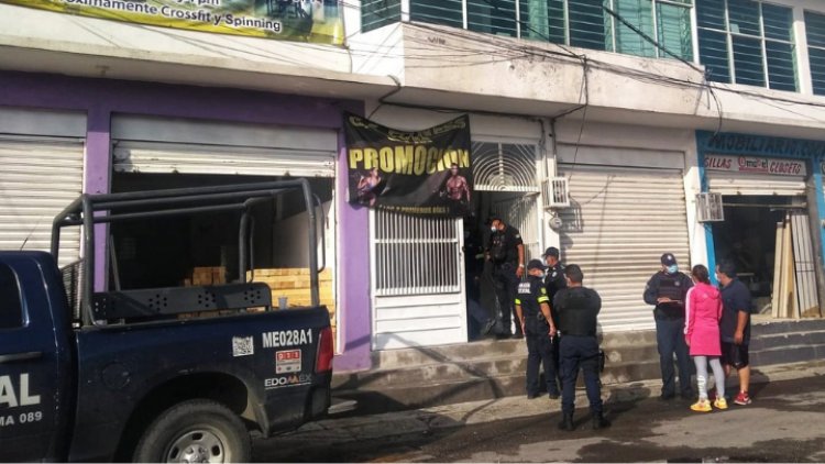 Comando armado asesina a pareja en GYM de Cuautitlán Izcalli