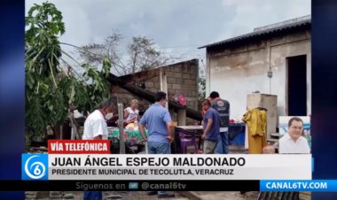 Más de 12 mil habitantes de Tecolutla resultaron afectados por «Grace»: alcalde