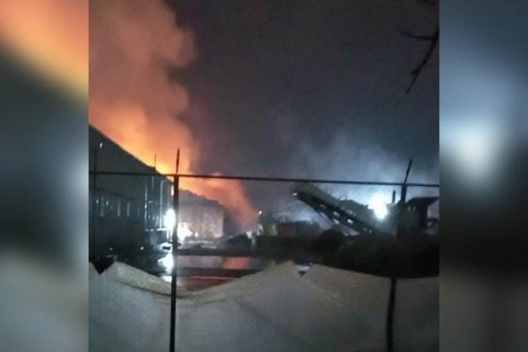Sofocan incendio en fábrica de champiñones en Mexicaltzingo