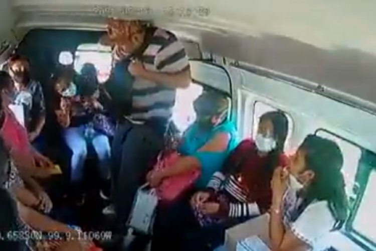 “¿Nos van a apoyar o no?”: ´Dulceros´ amenazan a pasajeros de combi